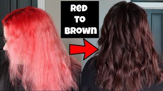 Red To Brown Hair [upl. by Edlin]