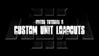 ArmA 3 Editor Tutorial  Custom Unit Loadouts [upl. by Kcirrad172]