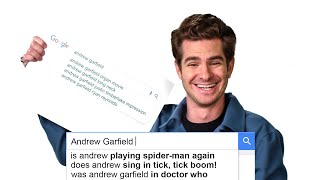 Andrew Garfield Answers the Webs Most Searched Questions  WIRED [upl. by Inalan480]