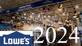 Lowe’s Ceiling Fan Dept  2024 [upl. by Tiphani]