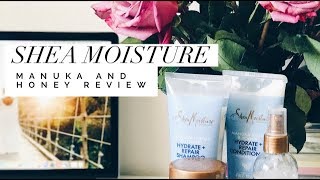 SheaMoisture Manuka and Honey Review  4C Hair Product Review [upl. by Prudhoe]