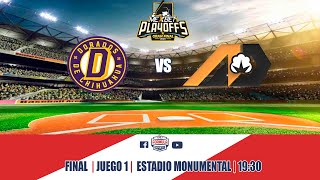 DORADOS vs ALGODONEROS  FINAL  JUEGO 1  formula59 [upl. by Figone]