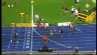 USAIN BOLT NEW WORLD RECORD 958  World Championship in Berlin Germany [upl. by Elspeth377]