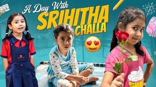 A day with Srihitha Abhiyanshi Challa  Fun Time  Smart Kid  FamilyVlogs [upl. by Ivory]