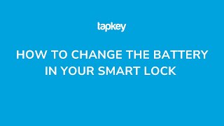 How to Change Battery in Your Smart Lock [upl. by Mulderig]