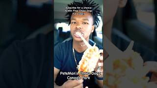 HE DONT KNOW IF ITS GONNA TASTE GOOD koreancorndog streetvendor mukbang canogapark corndog [upl. by Law]