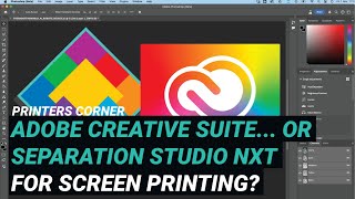 Should I use Adobe Creative Cloud or Sep Studio NXT for screen printing  Printers Corner Ep47 [upl. by Neetsirhc]