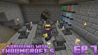 Surviving With Thaumcraft 5  Ep7  Silverwood Staff amp Equal Trade Wand Focus [upl. by Gunnar]