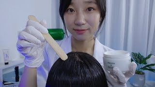 ASMR Dermatologist Scalp Check amp Treatment [upl. by Pepita]