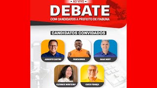 TVI  DEBATE ELEITORAL 2024  ITABUNABA [upl. by Nosyerg]