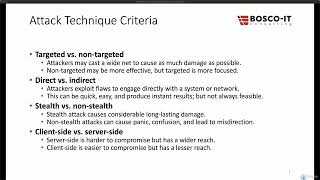 49 Attack Technique Criteria [upl. by Tedie306]