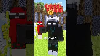 KNOXY GET A RANDOM WEAPON EVERYTIME HE SAY YES IN MINECRAFT ⛏ shorts minecraft [upl. by Anayit]