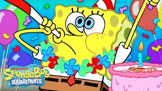 Bikini Bottoms BIGGEST Birthdays 🎂  30 MINUTE COMPILATION  SpongeBob [upl. by Tavie]