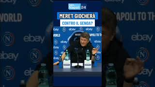 Mazzarri su MERET quotSi è allenato in squadra può giocare SUBITO oppurequot 🧤 [upl. by Uttasta268]