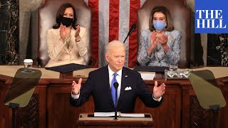 President Joe Bidens First Address to a Joint Session of Congress  FULL SPEECH AND TRANSCRIPT [upl. by Oniskey409]