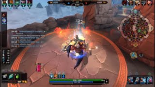 Smite Conquest Bacchus Solo Gameplay  Taking Advantage Of Being 6 Levels Up [upl. by Otir973]