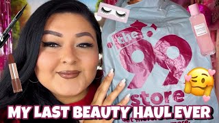 MY LAST MASSIVE 99 CENT STORE BEAUTY HAUL  MAKEUP AND LIFESTYLE [upl. by Eihcir]