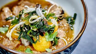 Recette  Bouillon façon thaï au veau et graines de sésame [upl. by Aivlys769]