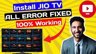 Jio TV On Android TV  How To Install Jio TV App In Android TV  Jio Tv Smart Tv Me Kaise Chalaye [upl. by Geof]