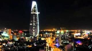 AAPHOTOVN  Bitexco Financial Tower BFT  HCMC  Time Lapse [upl. by Noell]