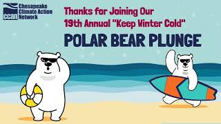 2024 CCAN Polar Bear Plunge for the Climate  Highlights [upl. by Illek381]