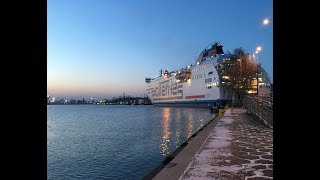 109 Szwecja Rejs Polferries Gdansk Nynashamn Relaks na Novej [upl. by Brunella]