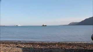 View from Longyearbyen Dykkerklubb [upl. by Akcebar]