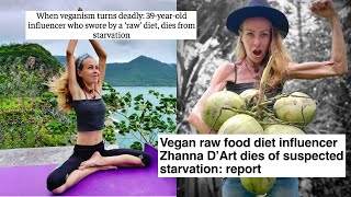 The dark side of extreme diets vegan influencer dies of starvation after years on a rawfruit diet [upl. by Eidnim]