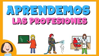 Aprendemos el vocabulario de las profesiones [upl. by Risser624]