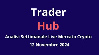 Analisi Live Mercato Crypto 12 Novembre 2024 [upl. by Tally]