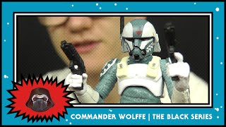 Clone Commander Wolffe  The Black Series 375quot  HD Review [upl. by Kokaras353]