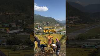 Amazing airport and beautiful scene 😱 Guess the place  airport shortsvideo shorts plane nature [upl. by Lat]