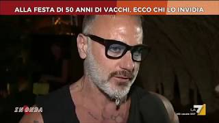 Alla festa di 50 anni di Gianluca Vacchi ecco chi lo invidia [upl. by Sinnylg390]