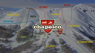 MAPA DE PISTAS  CERRO CHAPELCO 2018 [upl. by Hoi746]