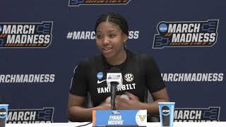 Vanderbilt First Round Postgame Press Conference  2024 NCAA Tournament [upl. by Imiaj]