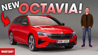 NEW Skoda Octavia REVEALED – full details on hatchback facelift  What Car [upl. by Anastase]