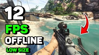 Top 12 Best Offline FPS Games Low Size For Android iOS 2024  FPS OFFLINE PART 8 [upl. by Drofdarb]