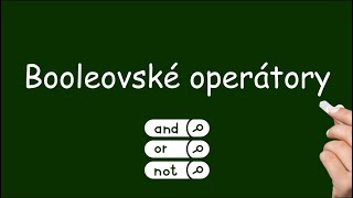 Booleovské operátory  vzdělávací video [upl. by Rotceh532]