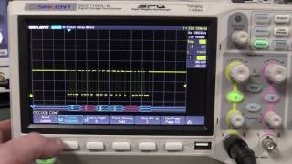 Siglent SDS1000XE Serial Decoding [upl. by Elboa]