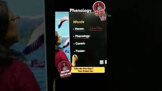 Phenology  Study of natural phenomenon  English by Jha Maam  shorts viralvideo vocabulary [upl. by Cary]