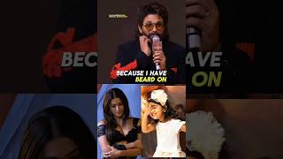 Why Allu Arjun😘 Not Kissed Arha Properly  Why Rashmika Is Sad  Allu Arjun Speech [upl. by Zela947]