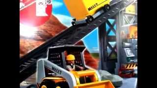 PLAYMOBIL CONSTRUCTION Conveyor Belt with Mini Excavator [upl. by Chil]