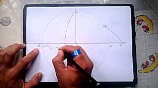 Dividir um circulo ou flange em 9 partes [upl. by Elton]