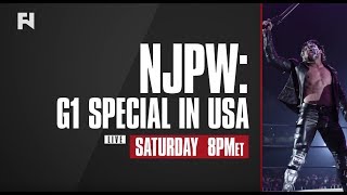 NJPW G1 Special in USA LIVE Sat at 8 pm ET on FN Canada amp International [upl. by Sihonn]