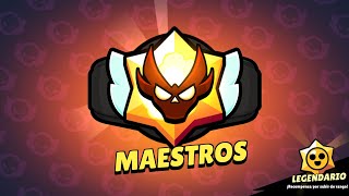 Llegando a la liga más fácil del momento de Brawl Stars Masters 🫡 [upl. by Siobhan]