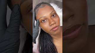 Ombré Powder Brows Application 🔗 By Supercilium ombrebrows supercilium powderbrows brows [upl. by Keefer]