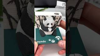 Satisfying Panda Calendar 🐼 Get yours today 🔗 artsypadscom panda satisfying giftideas asmr [upl. by Kentiga]