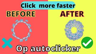 How to click faster Using Auto clicker  Best setting for Op Autoclicker to get Fast click [upl. by Bobbette]