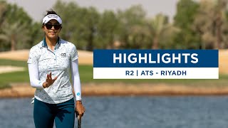 Second Round Highlights as Alison Lee makes history  Aramco Team Series  Riyadh [upl. by Jaffe]