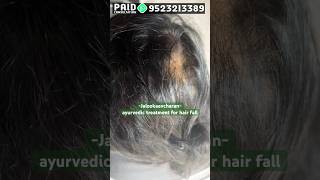 Stop Hair Fall with Leech Therapy Ayurveda Hair Treatment ayurveda hairfall youtubeshorts [upl. by Baptlsta702]